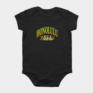 City Pride: Honolulu, Hawaii Baby Bodysuit